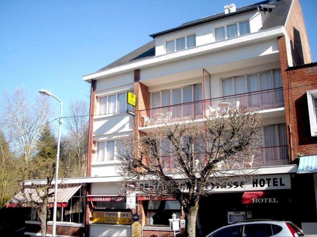 Logis Terrasse Hotel Lisieux Exterior photo